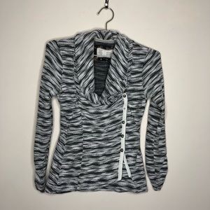 SATURDAY SUNDAY ANTHROPOLOGIE Knit Moto Jacket